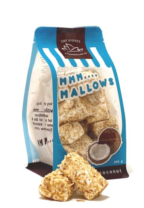 Marshmallow Pack - 200g, Flavour: toasted coconut