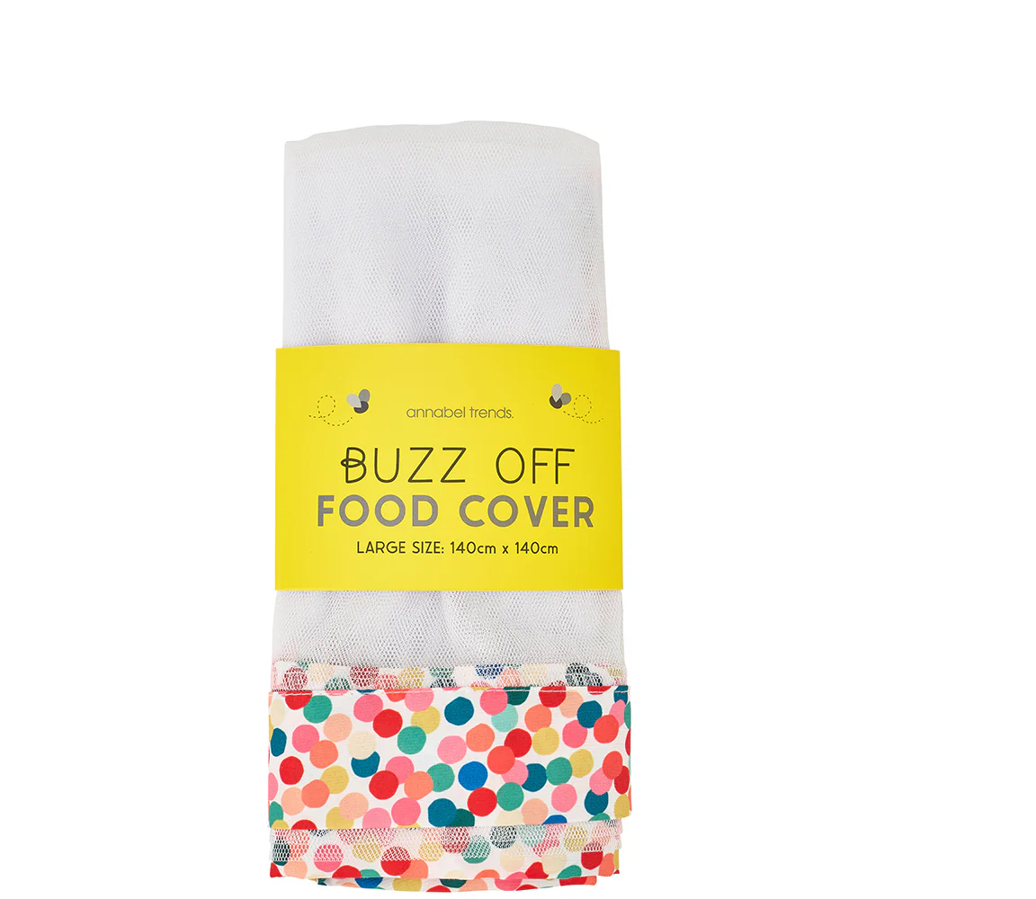 Food Cover - Buzz Off - Confetti Large