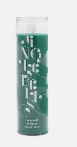 Candle Holiday Spark - Christmas, Style: Dark Green Wassail &amp; Spice