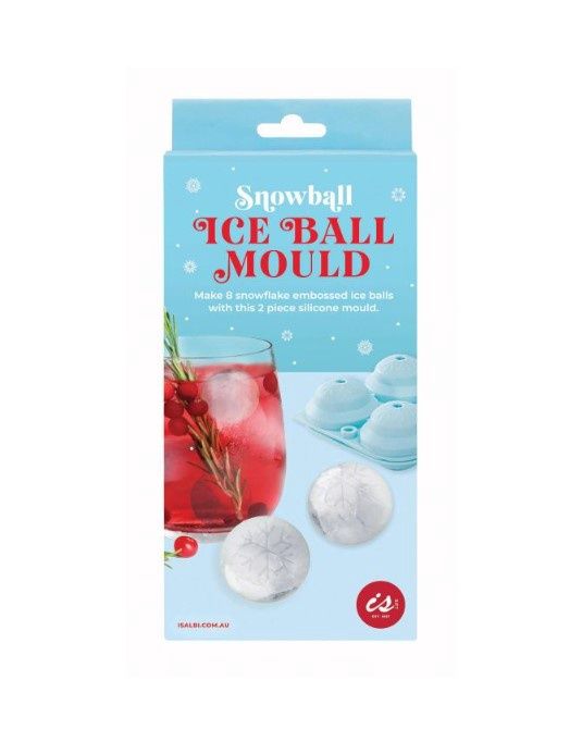 Christmas Snowball Ice Mould