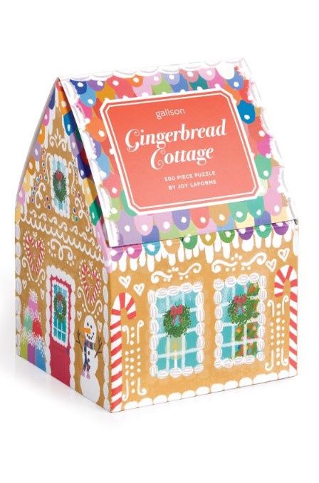 Christmas Gingerbread Cottage Puzzle 500PC