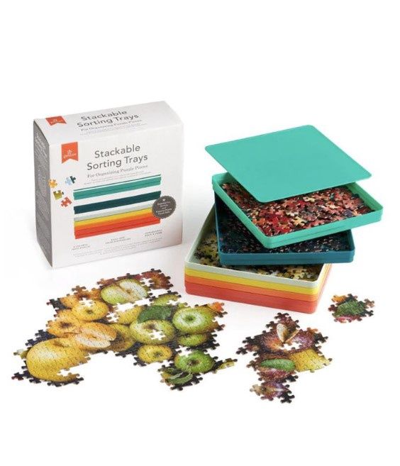 Puzzle Stackable Sorting Trays