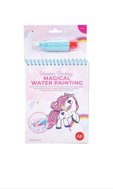 Magical Water Painting pads - IS (kids), Animal: Unicorn Fantasy