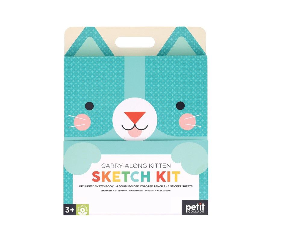 Carry-Along Sketch Kit, Animal: Kitten