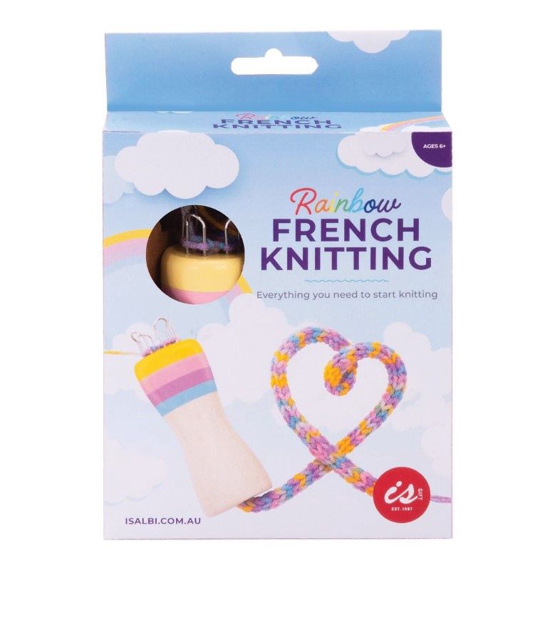 French Knitting - Rainbow