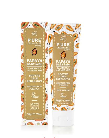 Papaya Baby - P&#39;ure, Style: Baby Balm