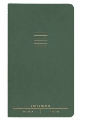 Notebook Flex Planner - Small, Colour: Forest