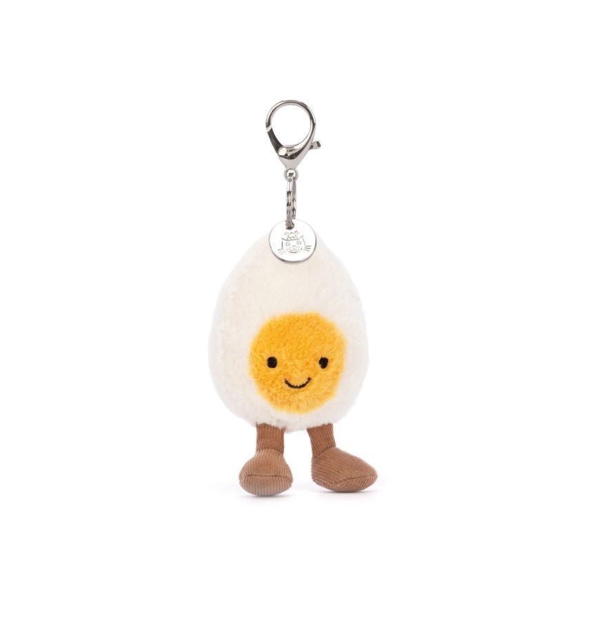 JELLYCAT - Bag Charm Happy Boiled Egg - Amuseable