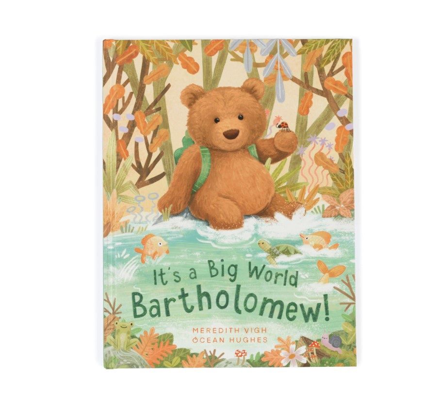 JELLYCAT Book - It&#39;s a Big World Bartholomew Book