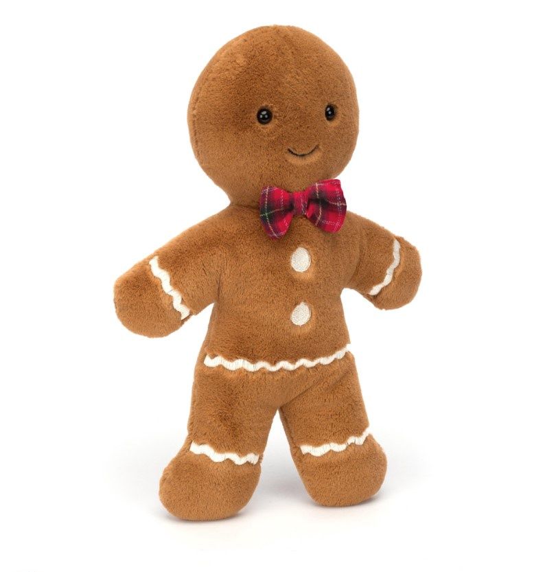 JELLYCAT - Gingerbread Jolly (Large) Christmas, Style: Fred