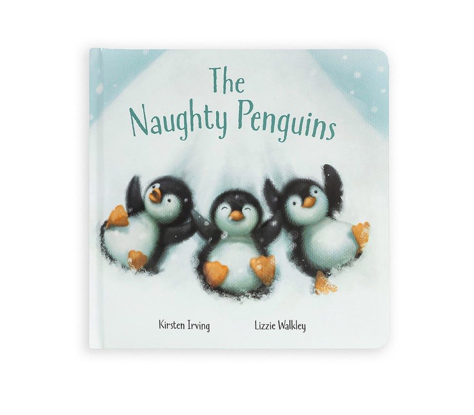 JELLYCAT Book - The Naughty Penguins Book