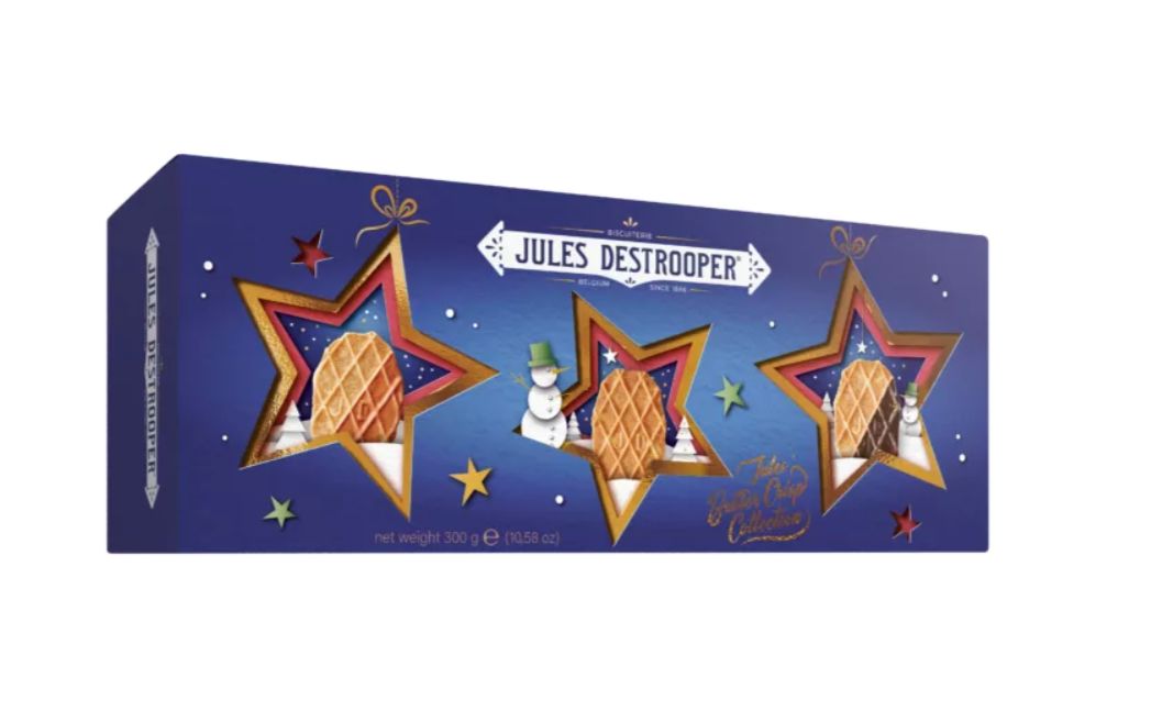 Jules Destrooper Star Gift Box - Butter Crisps Collection