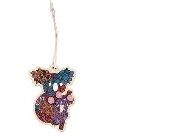 Aboriginal Christmas Koala Decoration Women&#39;s Dreaming