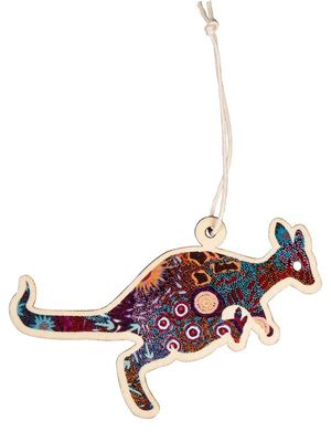 Aboriginal Christmas Kangaroo Decoration Womens Dreaming