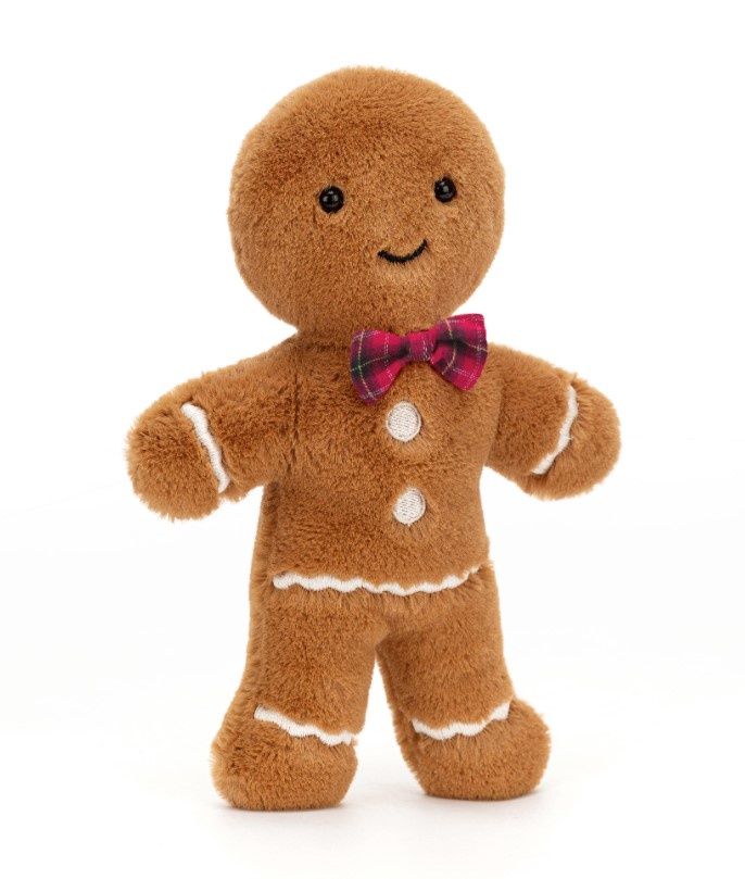 JELLYCAT - Gingerbread Jolly (Small) Christmas, Name: Fred