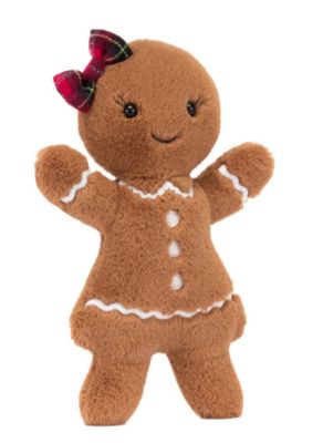 JELLYCAT - Christmas Gingerbread Jolly (Small)