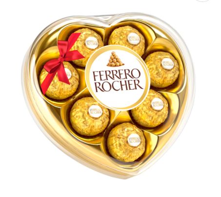 Chocolate Ferrero Rocher - Heart