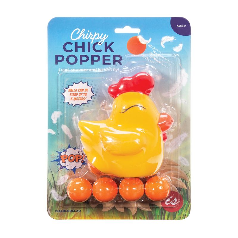 Chirpy Chick Popper - Multi coloured