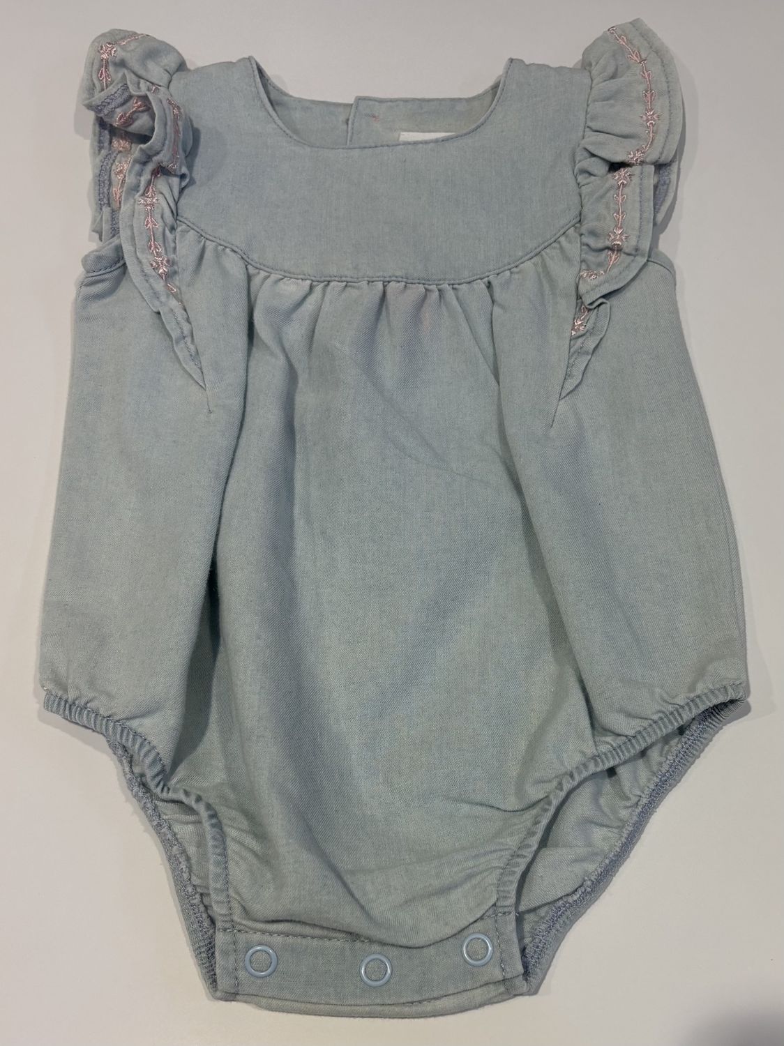 Bodysuit sleeveless Light Blue - Marquise, Size: 000, Colour: Light Blue