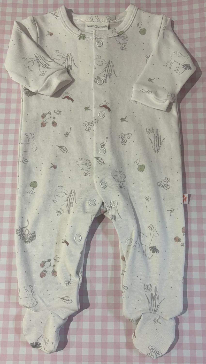 Studsuit - Forest Print - long-sleeve - Marquise, Size: 0000