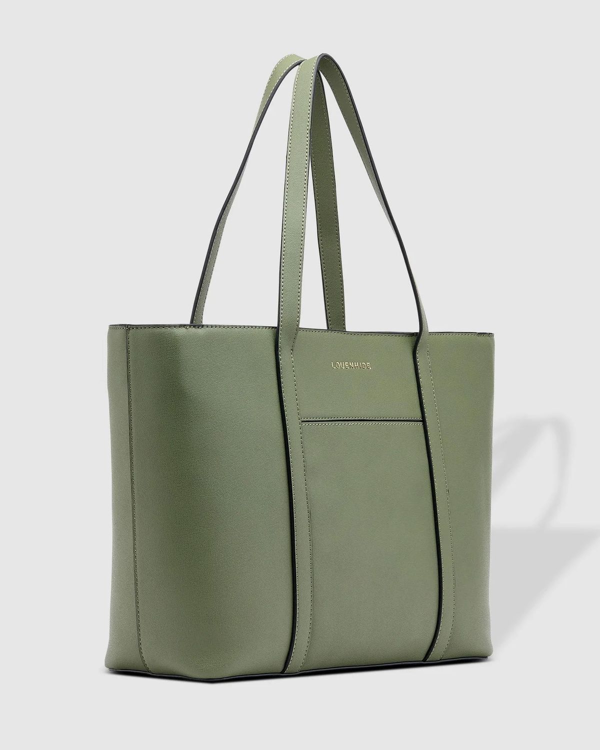 Tote - Malibu - Laptop Bag - Louenhide, Colour: Sage Green