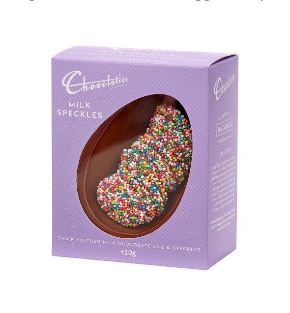 Easter Egg Milk with Speckles 120g - Chocolatier