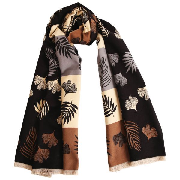 Autumn Scarf, Colour: Black