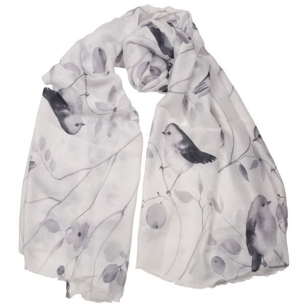 Sparrow Scarf, Colour: Black