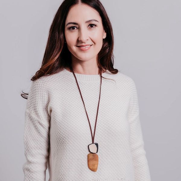 Sarah Necklace, Colour: Amber