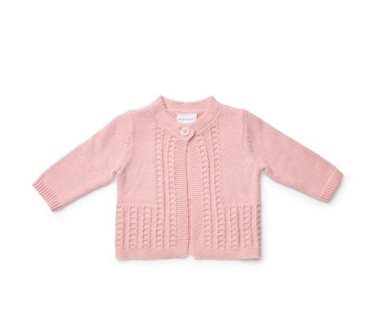 Cardigan Knit Rose Pink - Marquise, Size: 00