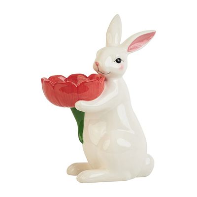 Bunny Bowl Tall - Red
