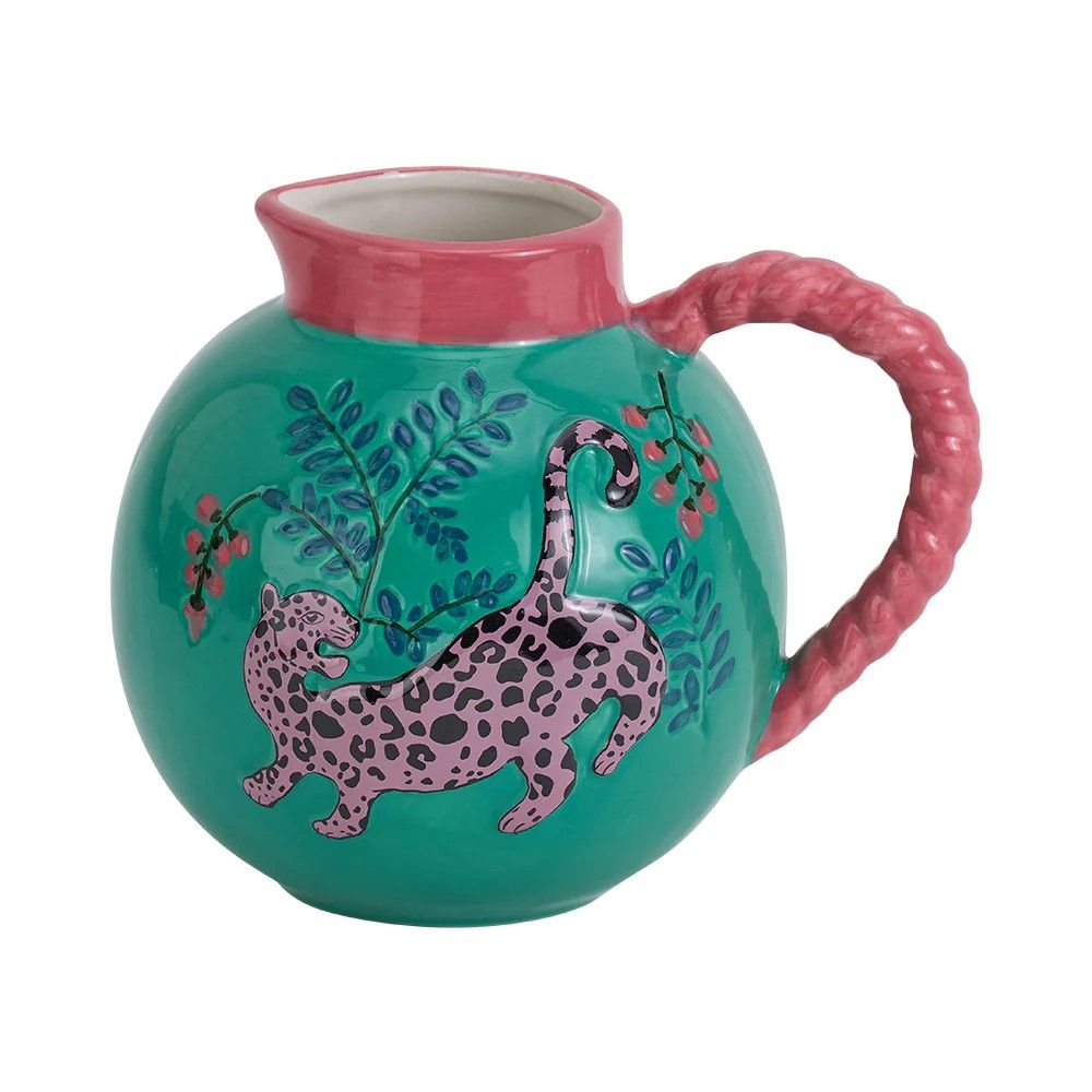 Ceramic Jug - Cheetah