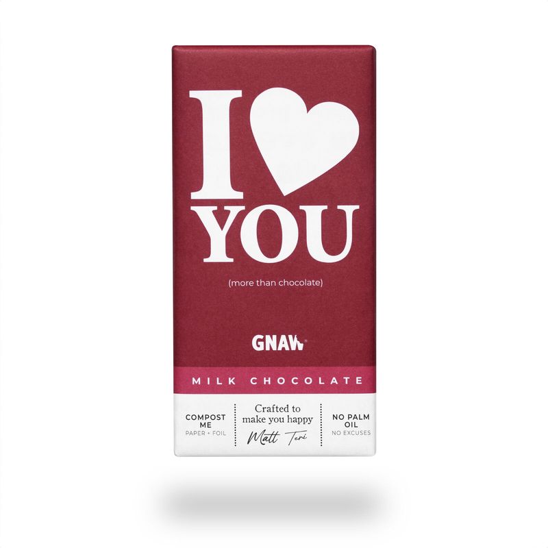 Chocolate Bars 80g - GNAW Message