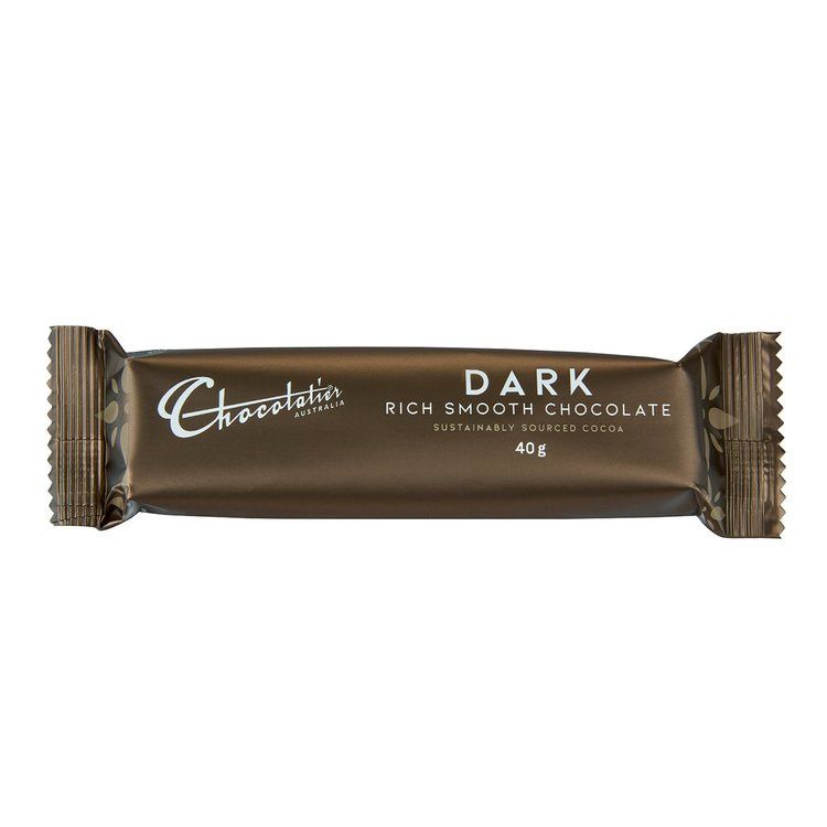 Chocolate BAR 40g - Dark Rich Smooth Chocolatier