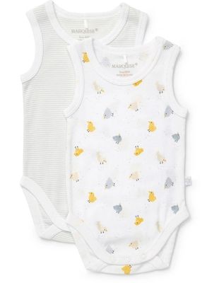 Bodysuit sleeveless - 2pk Chicks &amp; Stripe