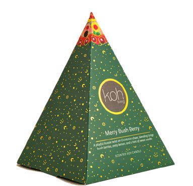 Aboriginal Scented Merry Bush Candle Tin