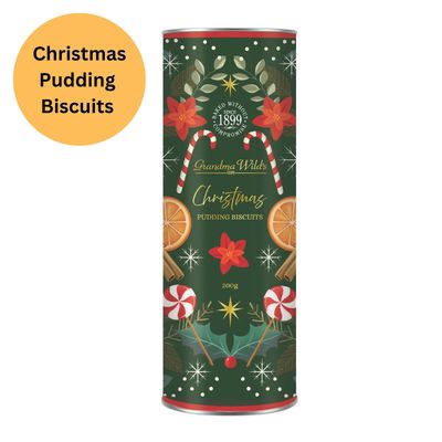 Grandma Christmas Candy Cane Tube