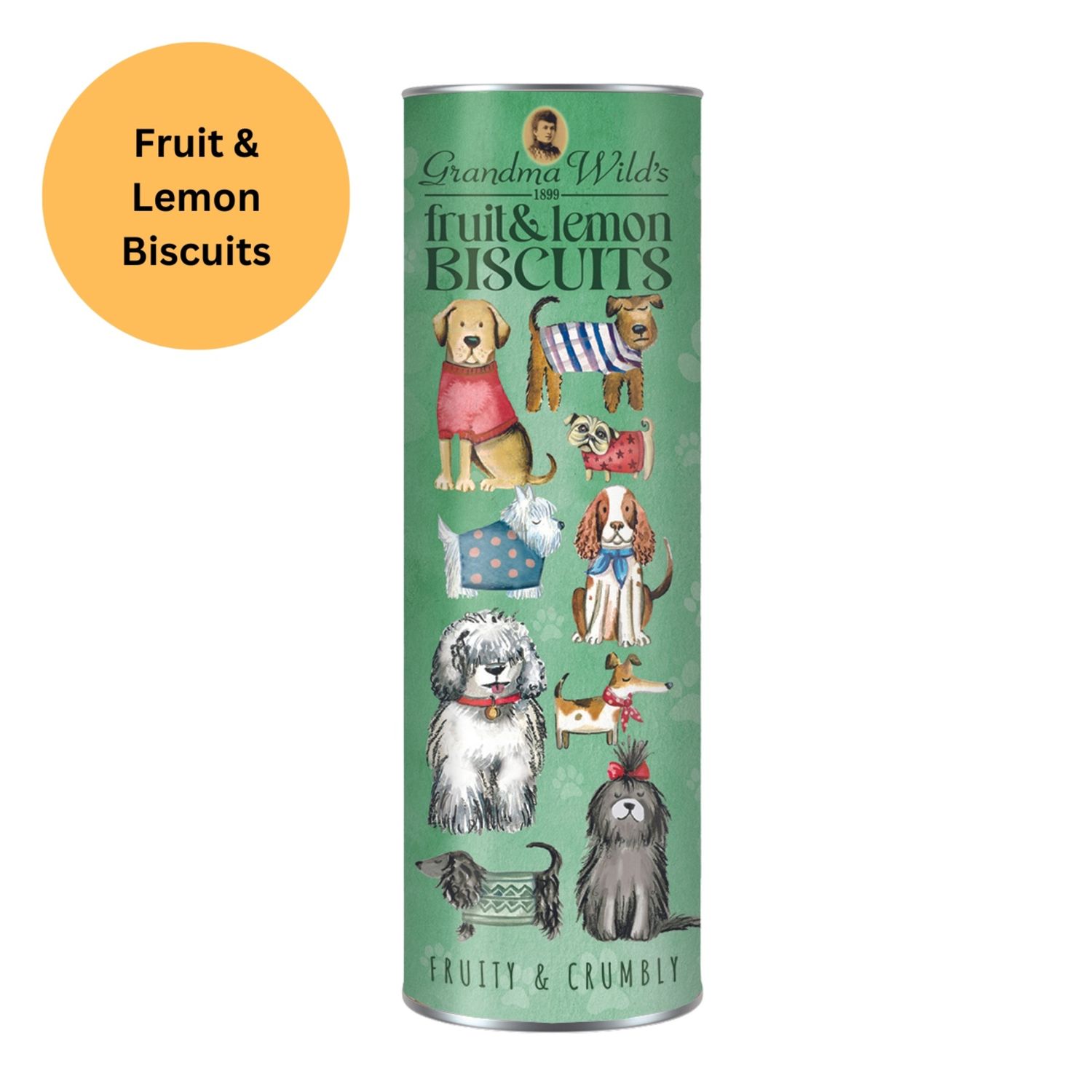 Grandma Wilds Giant Tube - 200g, Animal: Dogs in jumpers