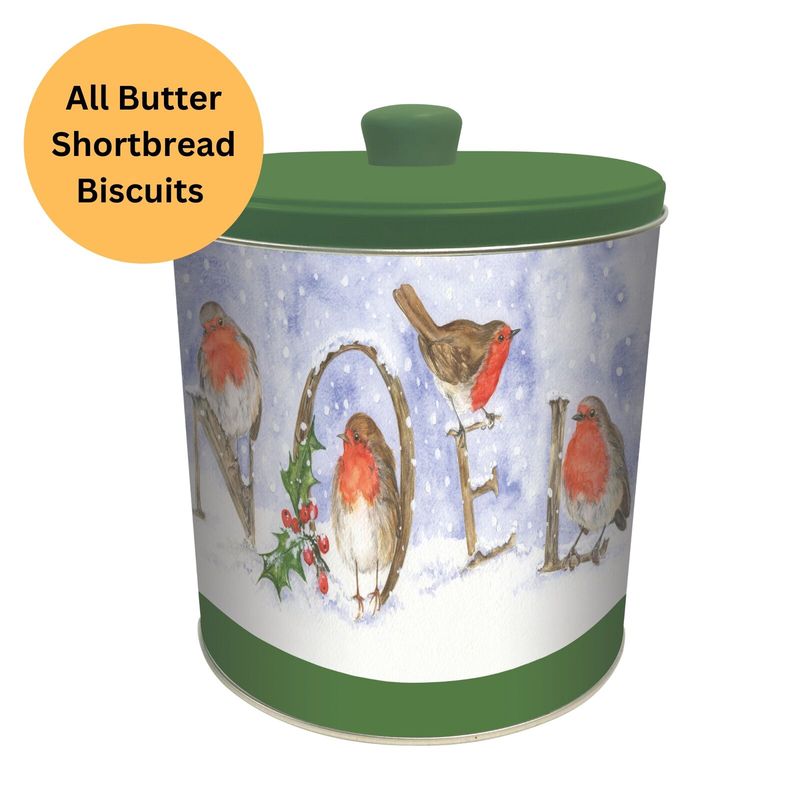 Christmas - Grandma Wild&#39;s Robin Round Tin - 300g