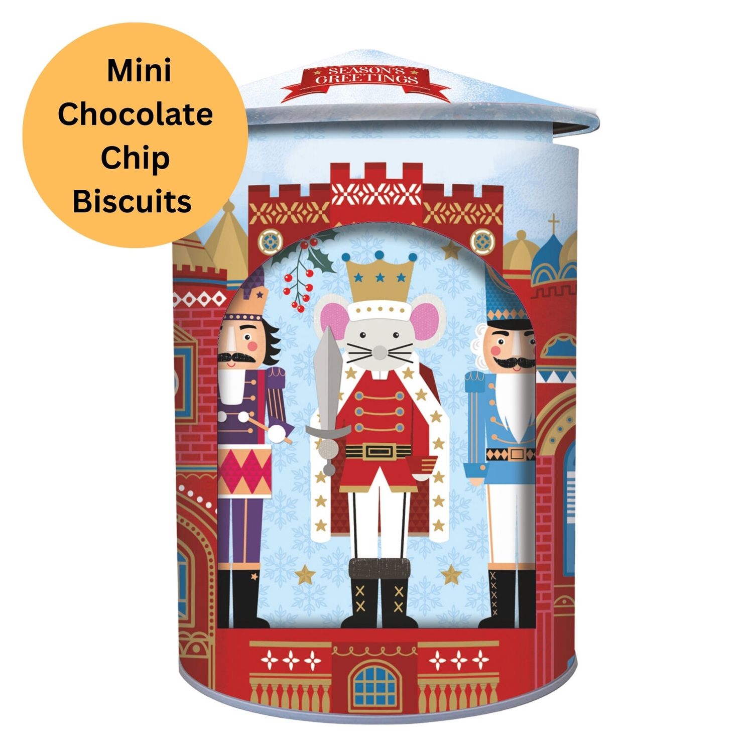 Grandma Wild&#39;s Nutcracker Musical Rotating Tin - 200g