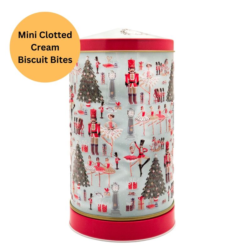 Christmas - Grandma Wild&#39;s Embossed Nutcracker Carousel Tin - 150g