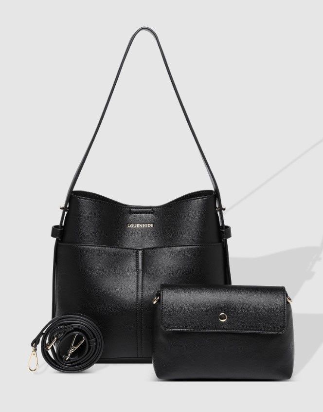 Handbag SET - Samantha - Louenhide, Colour: Black