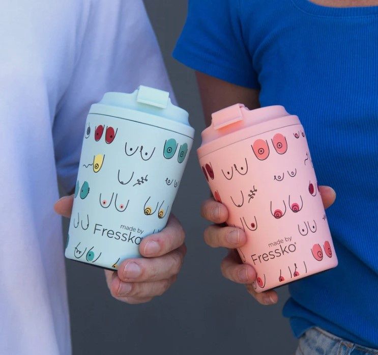 Reuseable Cup - Boobie - Ceramic 12oz