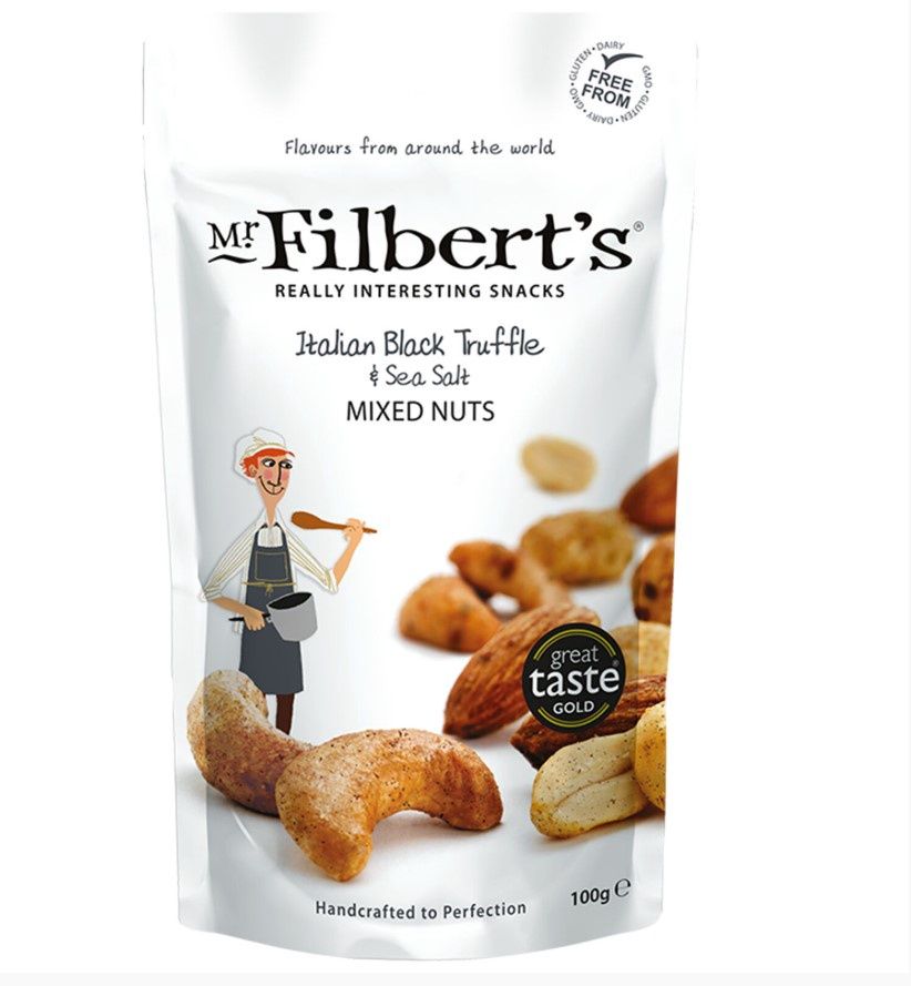 Nuts - Mr Filbert&#39;s 100g, Flavour: Italian Black Truffle