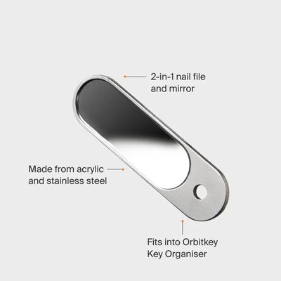 Orbitkey Accessory - Nail File &amp; Mirror