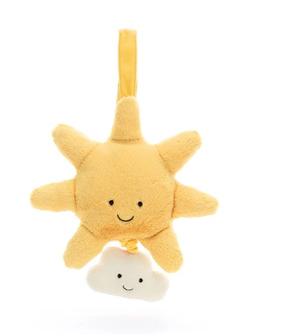 JELLYCAT - Musical Pull - Sun Amuseable