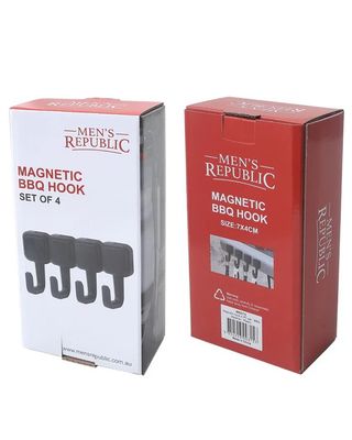 BBQ - Magnetic Hooks set of 4