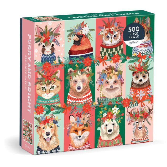 Furry and Bright 500pc Puzzle