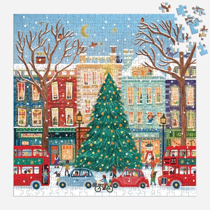Tinsel City Foil Puzzle - 50 pcs