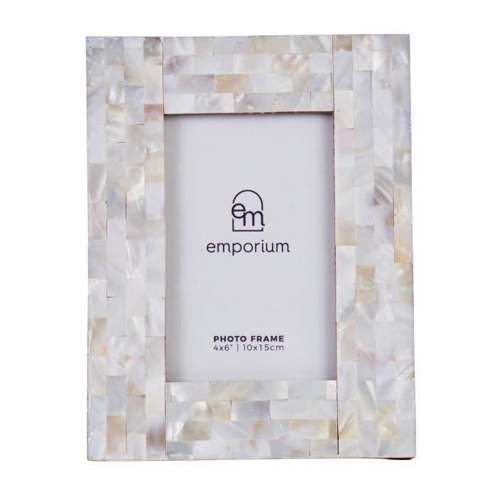 Aman Shell Photo Frame - 4x6&quot;